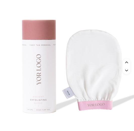 Gant exfoliant 100% en soie